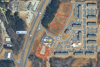 Plus de détails pour GA 400 & Pointe Grand Place, Dawsonville, GA - Terrain à vendre