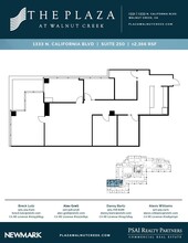 1331 N California Blvd, Walnut Creek, CA à louer Plan d’étage– Image 1 sur 1