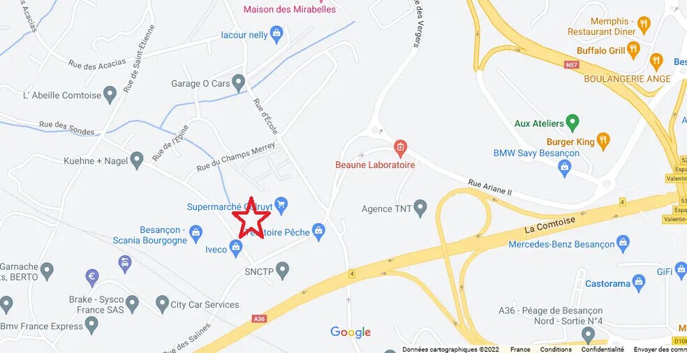 Industriel/Logistique dans Miserey-Salines à louer - Photo de l’immeuble – Image 2 sur 2