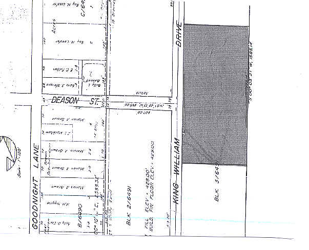 10502-10590 King William Dr, Dallas, TX à louer - Plan cadastral – Image 2 sur 3