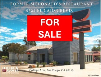 Plus de détails pour 5322 El Cajon Blvd, San Diego, CA - Local commercial à vendre