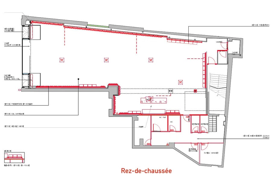 124 Boulevard De La Chapelle, Paris à louer - Plan d’étage – Image 2 sur 5