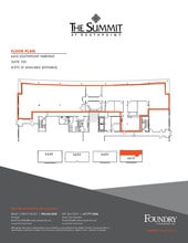 6420 Southpoint Pky, Jacksonville, FL à louer Plan d’étage– Image 2 sur 2