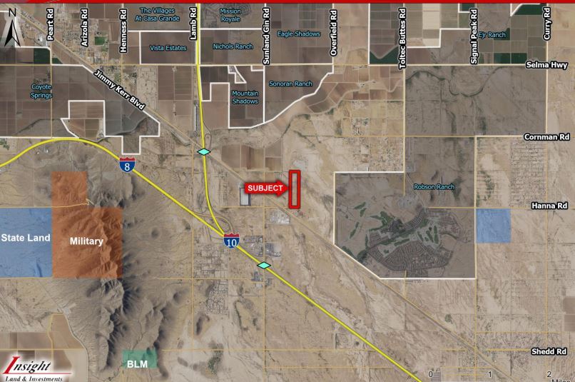 Overfield Rd, Casa Grande, AZ à vendre - Photo principale – Image 1 sur 1