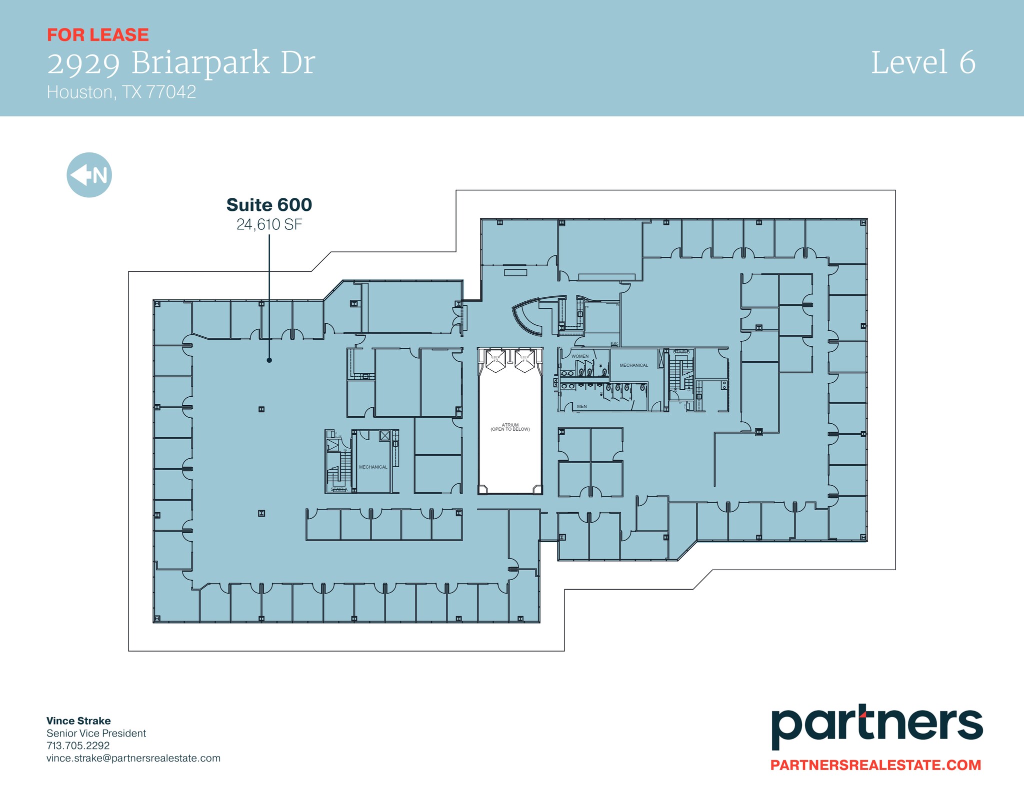 2929 Briarpark Dr, Houston, TX à louer Plan de site– Image 1 sur 1