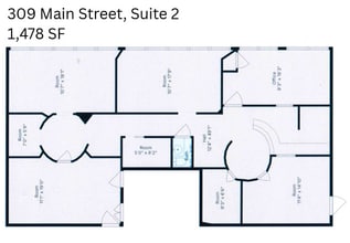 309 Main St, Islip, NY à louer Plan d’étage– Image 1 sur 1