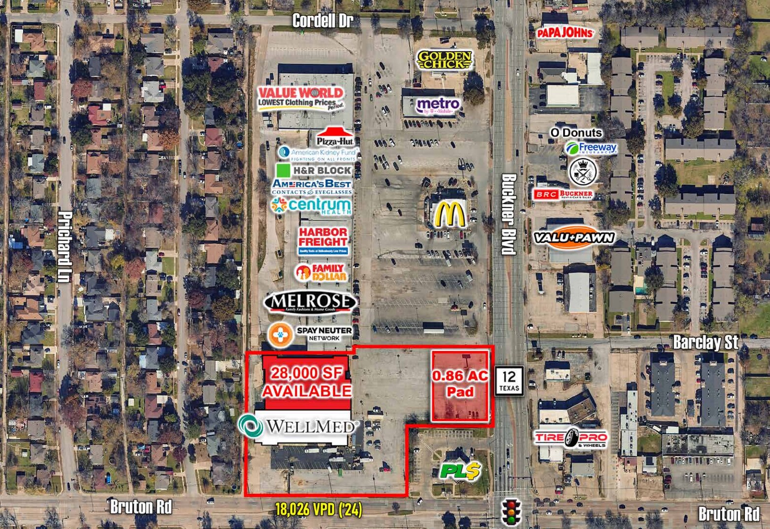 2109 S Buckner Blvd, Dallas, TX à louer Photo principale– Image 1 sur 4
