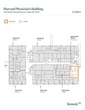 4415 S Harvard Ave, Tulsa, OK à louer Plan d’étage– Image 1 sur 1