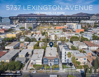 Plus de détails pour 5737 Lexington Ave, Los Angeles, CA - Logement à vendre