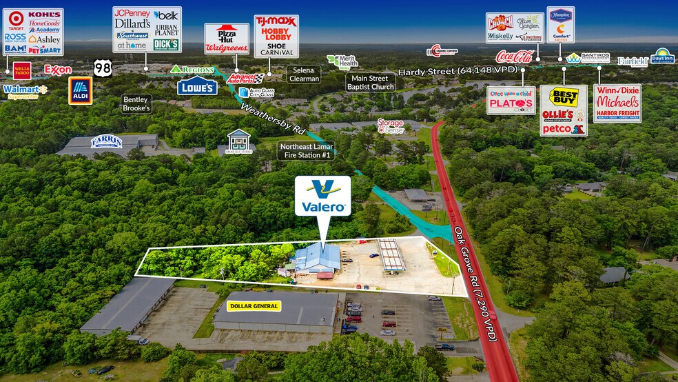 2601 Oak Grove Rd, Hattiesburg, MS à vendre - Photo de l’immeuble – Image 2 sur 5