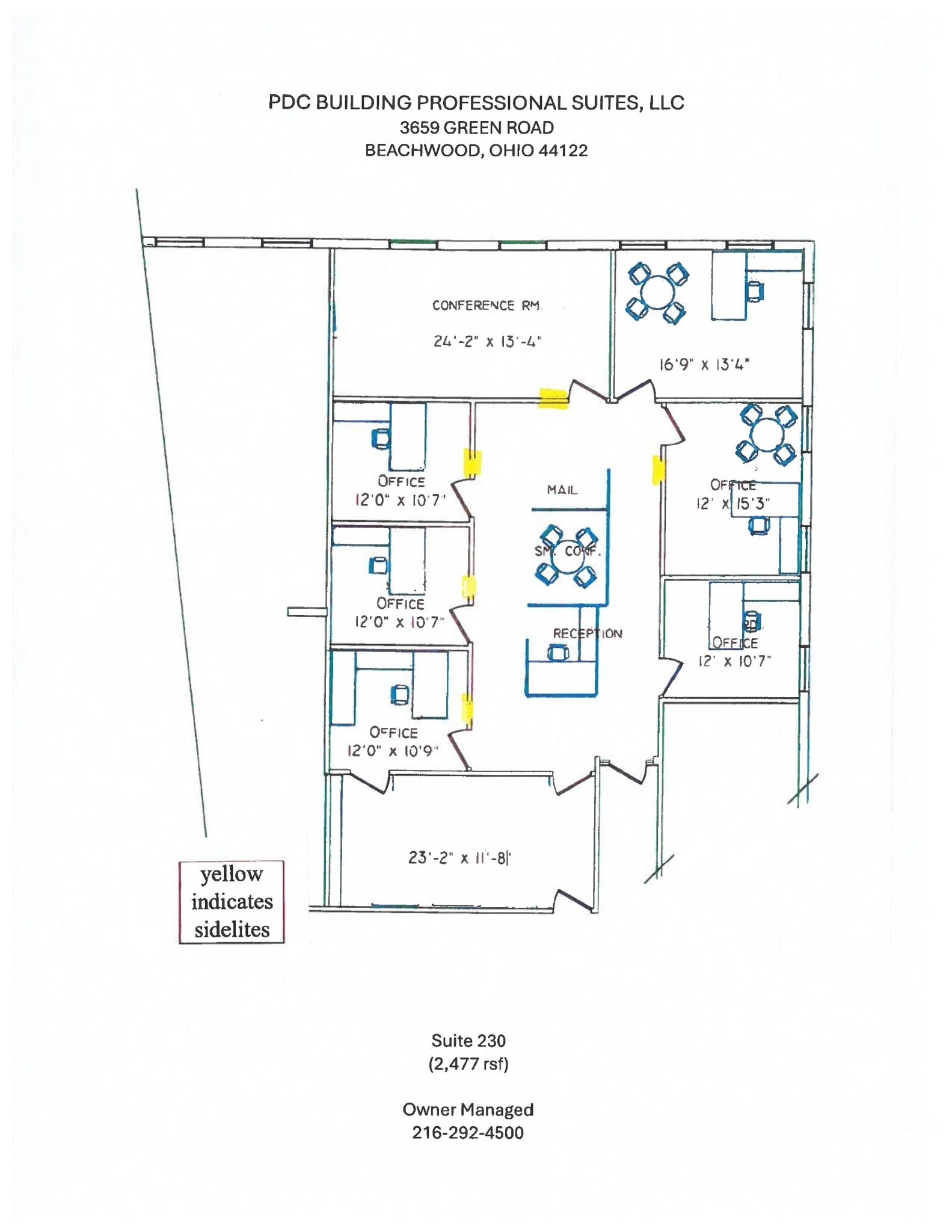 3659 Green Rd, Beachwood, OH à louer Plan d’étage– Image 1 sur 10