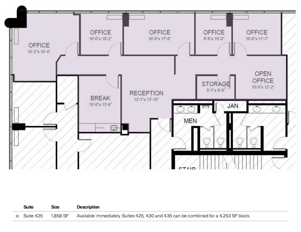 481 N Frederick Ave, Gaithersburg, MD à louer Plan d’étage– Image 1 sur 1