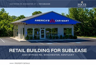 Plus de détails pour 1020 Bypass Rd, Winchester, KY - Local commercial à louer
