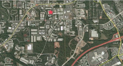 1100 Northmeadow Pky, Roswell, GA - Vue aérienne vue de carte