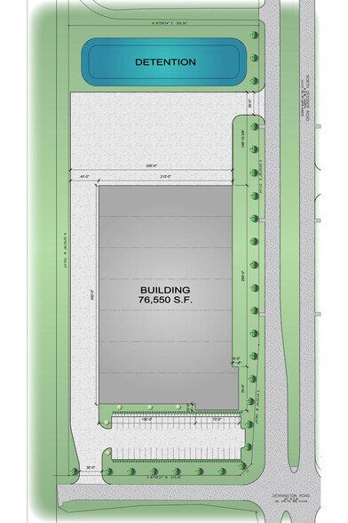 N Gessner & Derrington Rd Bldg 1, Houston, TX à vendre - Plan de site – Image 3 sur 3