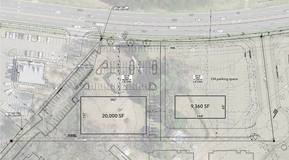 1100 Mann Farm Ln, Greenville, NC à vendre - Plan de site – Image 2 sur 4