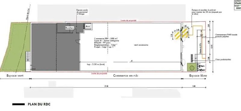 Local commercial dans Lège-Cap-Ferret à louer - Plan d’étage – Image 3 sur 6