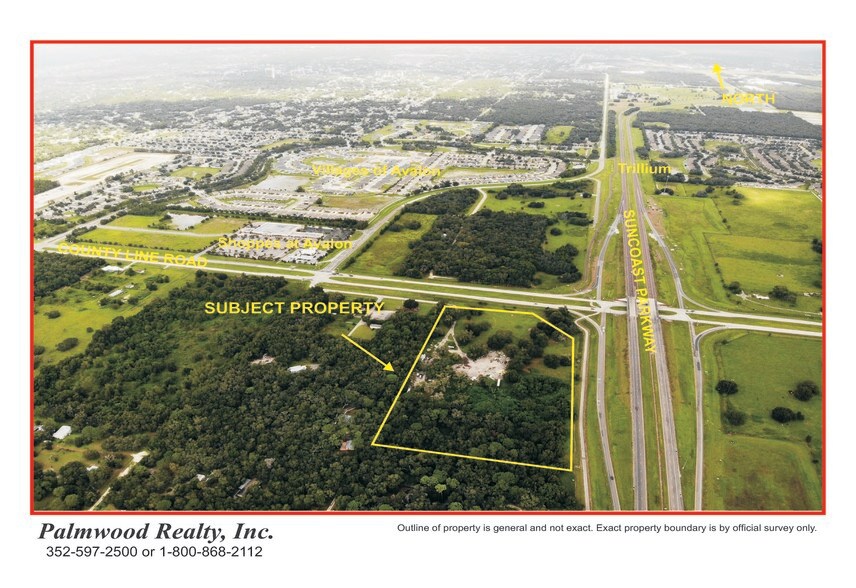 County Line Rd, Spring Hill, FL à vendre - Aérien – Image 3 sur 4