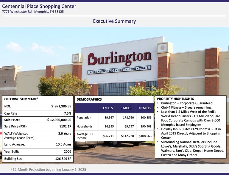7741-7771 Winchester Rd, Memphis, TN à vendre - Photo de l’immeuble – Image 2 sur 10