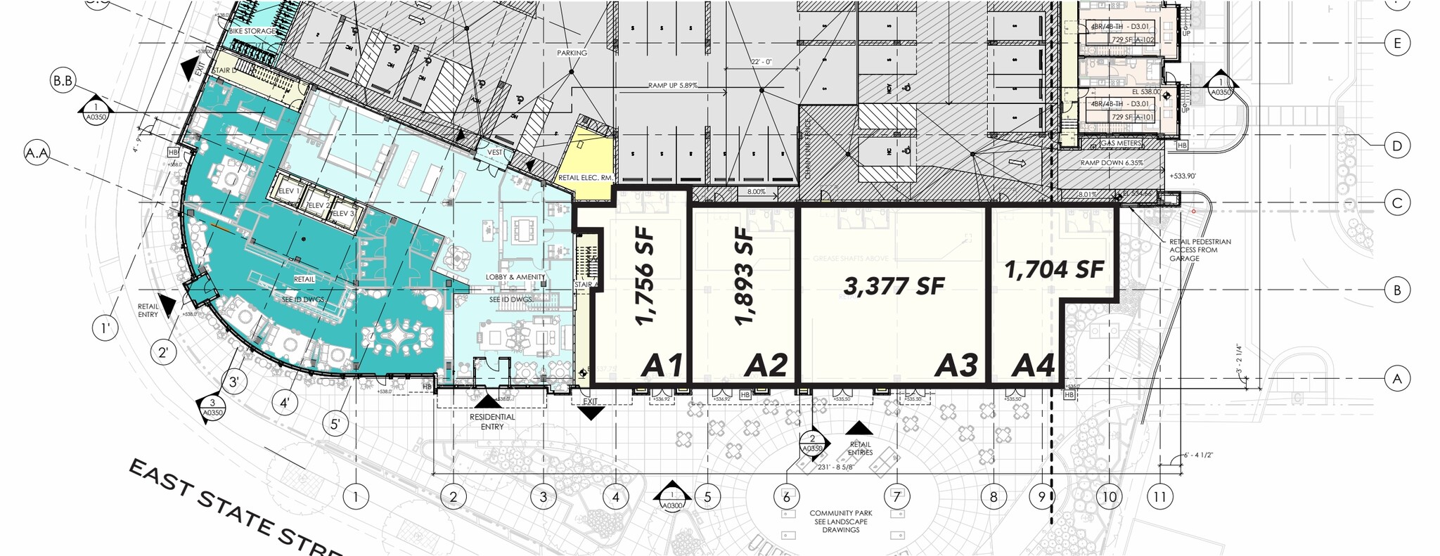 224 E State St, West Lafayette, IN à louer Plan de site– Image 1 sur 1