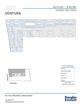 16000 Ventura Blvd, Encino, CA à louer Plan d’étage– Image 1 sur 1