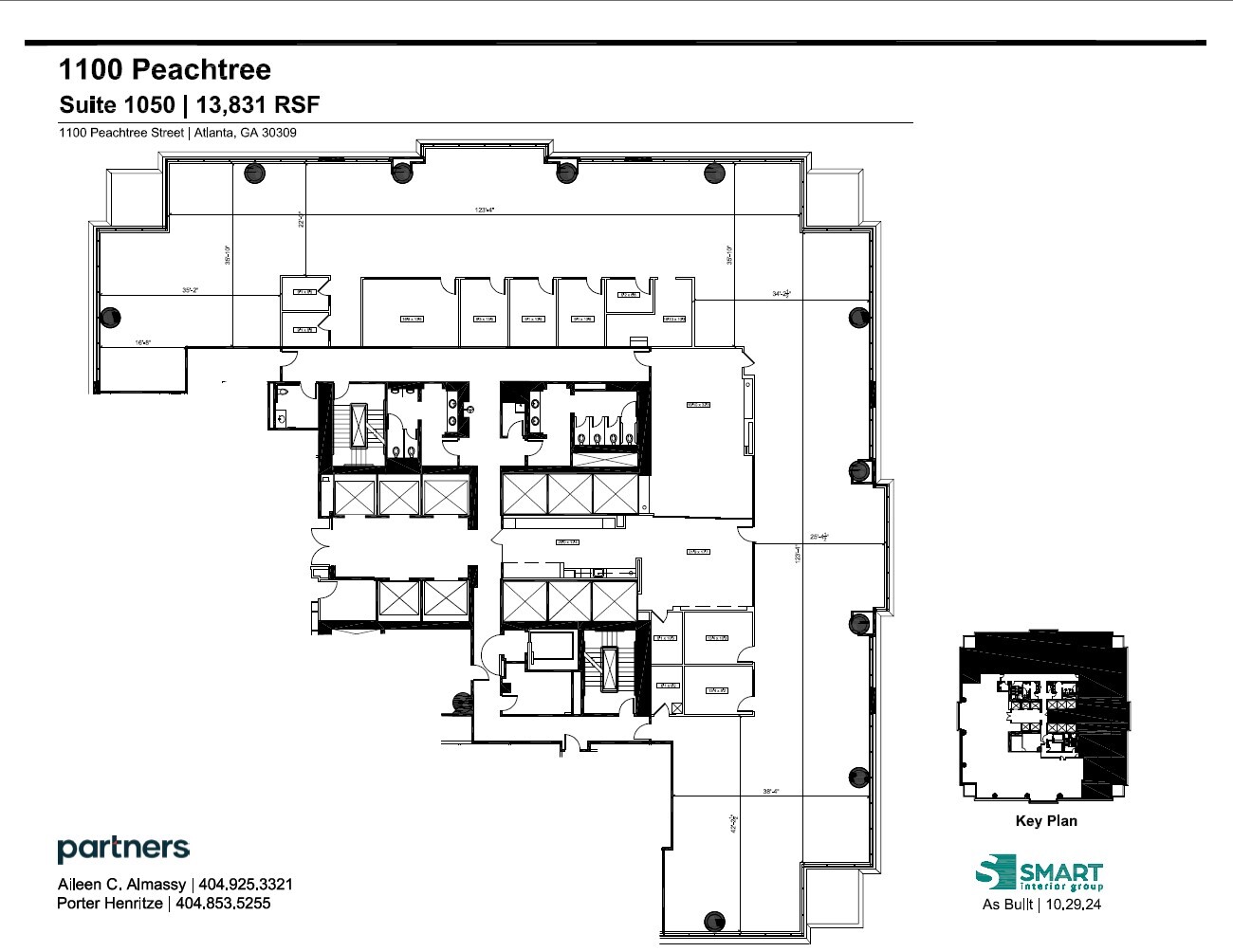 1100 Peachtree St Ne, Atlanta, GA à louer Plan d’étage– Image 1 sur 1