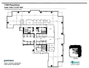 1100 Peachtree St Ne, Atlanta, GA à louer Plan d’étage– Image 1 sur 1