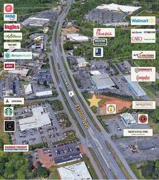 Plus de détails pour 1245 E Dixon Blvd, Shelby, NC - Local commercial à louer