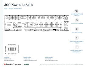 300 N LaSalle St, Chicago, IL à louer Plan d’étage– Image 1 sur 1