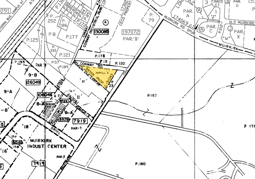 12096-12110 Conway Rd, Beltsville, MD à louer - Plan cadastral – Image 2 sur 3