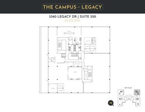 5340 Legacy Dr, Plano, TX à louer Plan d’étage– Image 1 sur 1