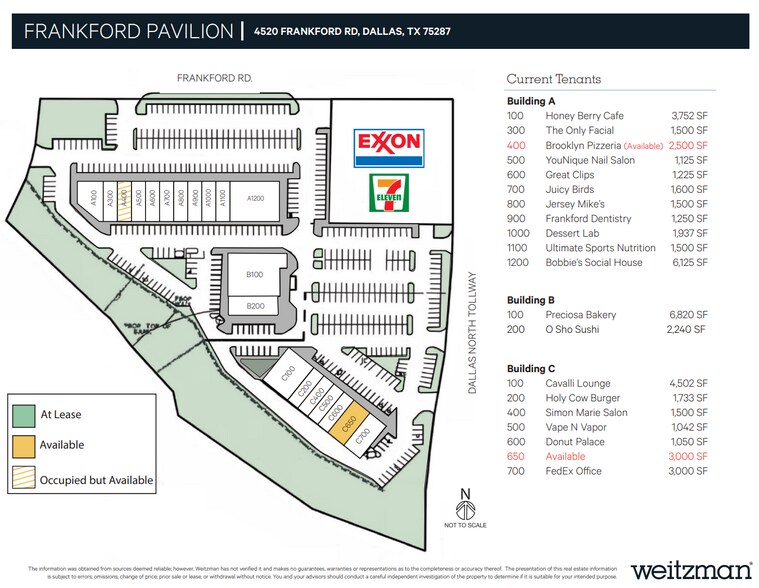 4520 Frankford Rd, Dallas, TX à louer - Plan de site – Image 1 sur 4
