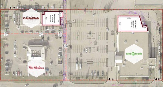 6608 48 Ave, Camrose, AB à louer - Plan de site – Image 2 sur 2