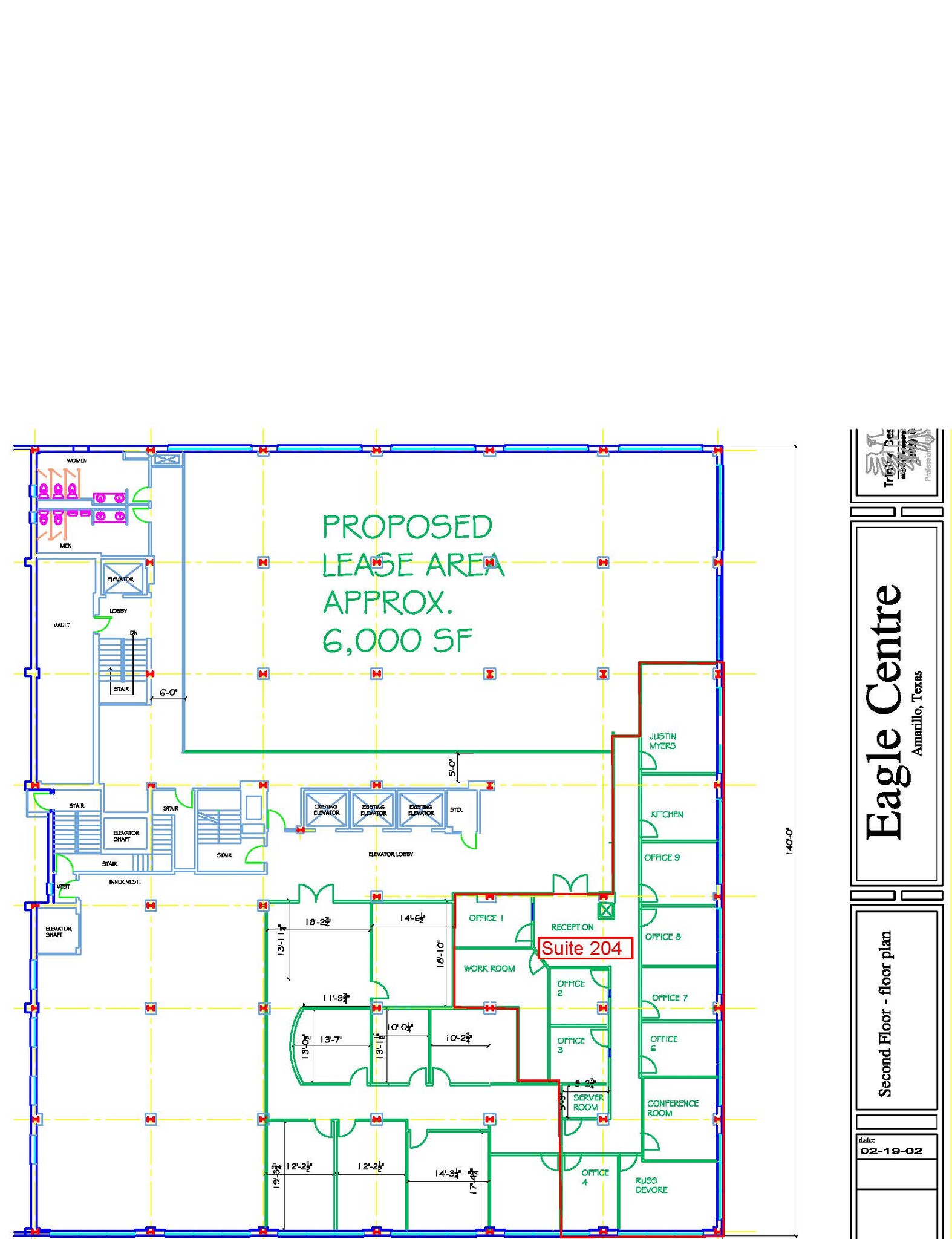 112 SW 8th Ave, Amarillo, TX à louer Plan d’étage– Image 1 sur 1