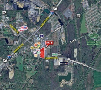 Plus de détails pour Bill Foster Memorial Hwy & 1st Street, Cabot, AR - Terrain à vendre