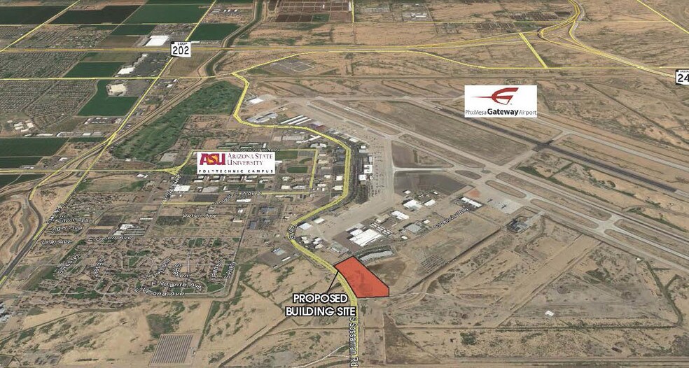 6531 S Sossaman Rd, Mesa, AZ à vendre - Aérien – Image 3 sur 7