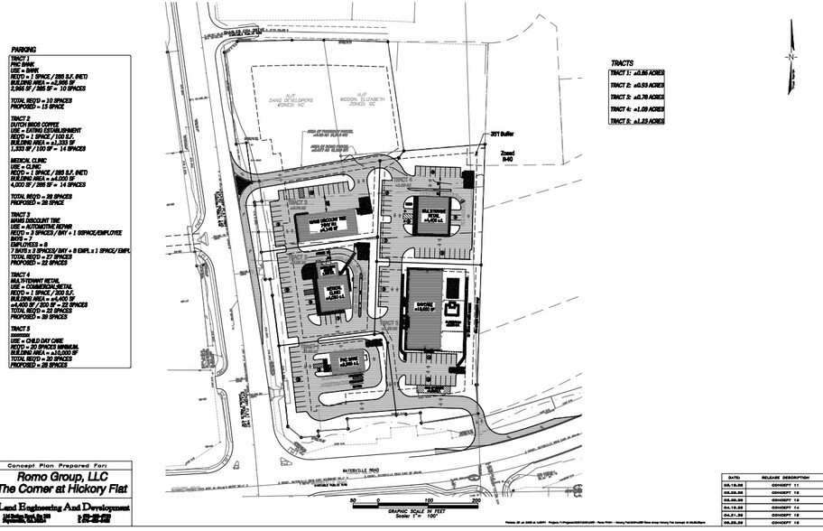 6807 Hickory Flat Hwy, Canton, GA à louer - Plan de site – Image 2 sur 2