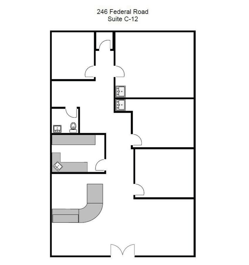 246 Federal Rd, Brookfield, CT 06804 - Lot C12 -  - Plan d’étage - Image 1 of 3