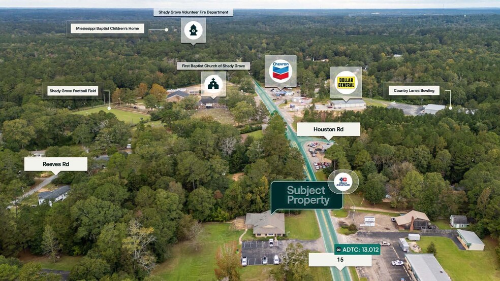 4412 Highway 15 N, Laurel, MS à vendre - Aérien – Image 2 sur 3