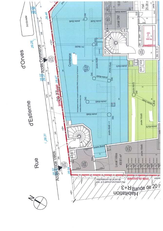 Rue Martre, Clichy à louer Plan d’étage– Image 1 sur 1