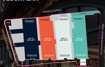 America St, Londres à louer Plan d’étage– Image 1 sur 1