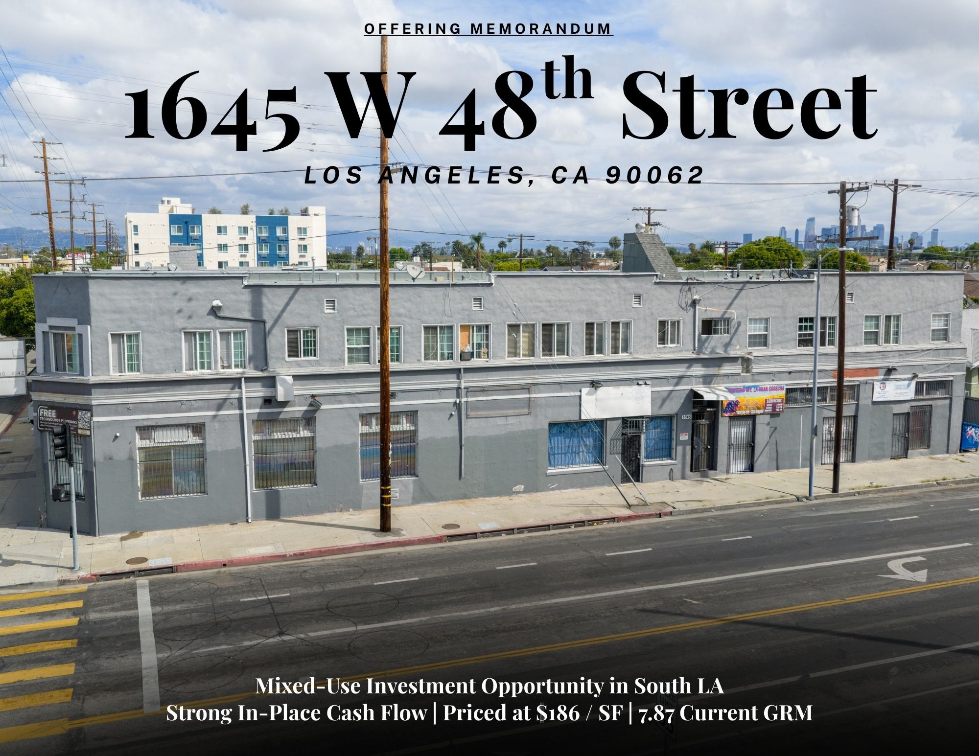 1645 W 48th St, Los Angeles, CA à vendre Photo principale– Image 1 sur 22