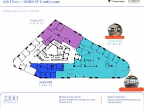 2200 Wilson Blvd, Arlington, VA à louer Plan d’étage– Image 1 sur 1