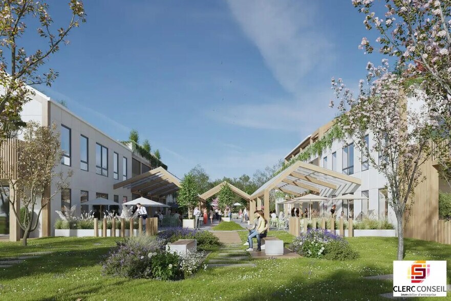 Bureau dans Saint-Martin-du-Vivier à vendre - Photo de l’immeuble – Image 2 sur 4