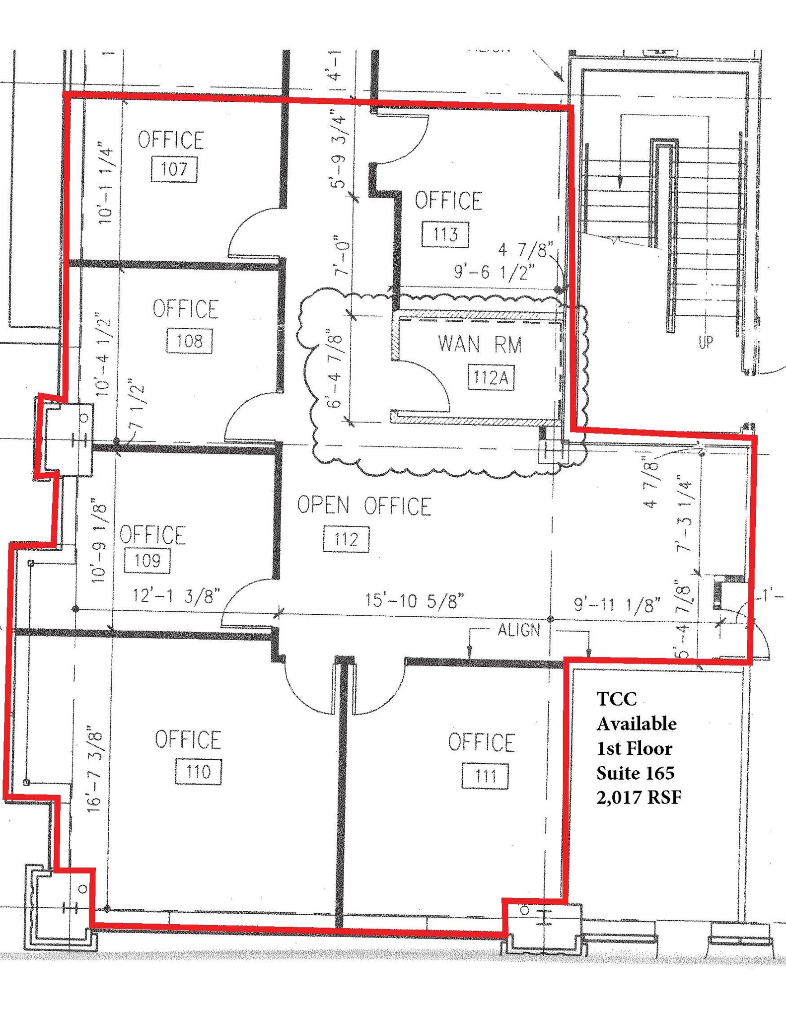 1690 Sumneytown Pike, Lansdale, PA à louer Plan d’étage– Image 1 sur 2