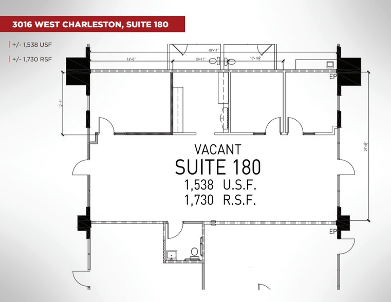 3016 W Charleston Blvd, Las Vegas, NV à louer - Photo de l’immeuble – Image 2 sur 9