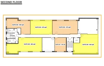 27 Carlton St, Toronto, ON à louer Plan d’étage– Image 2 sur 2