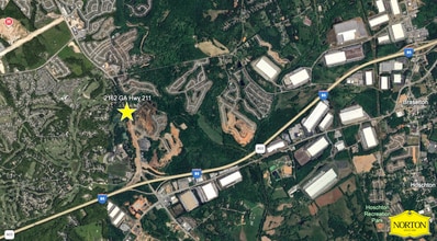 2162 Highway 211 NW, Braselton, GA - VUE AÉRIENNE  vue de carte - Image1