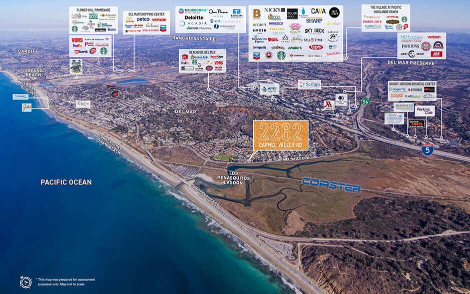 2262 Carmel Valley Rd, Del Mar, CA à louer - Aérien – Image 3 sur 7