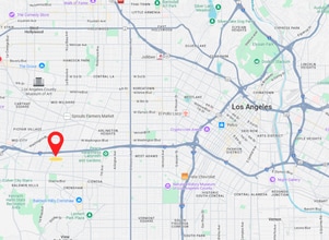 5000 W Adams Blvd, Los Angeles, CA - VUE AÉRIENNE vue de carte - Image1